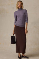 Faherty Brand Featherweight Freestyle Turtleneck - Cider Sky Stripe