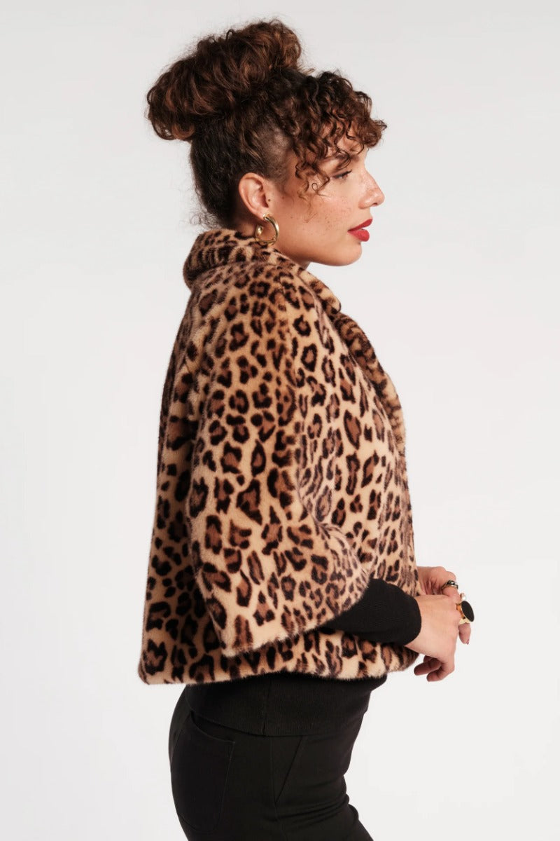 Frances Valentine Blaine Faux Fur Jacket