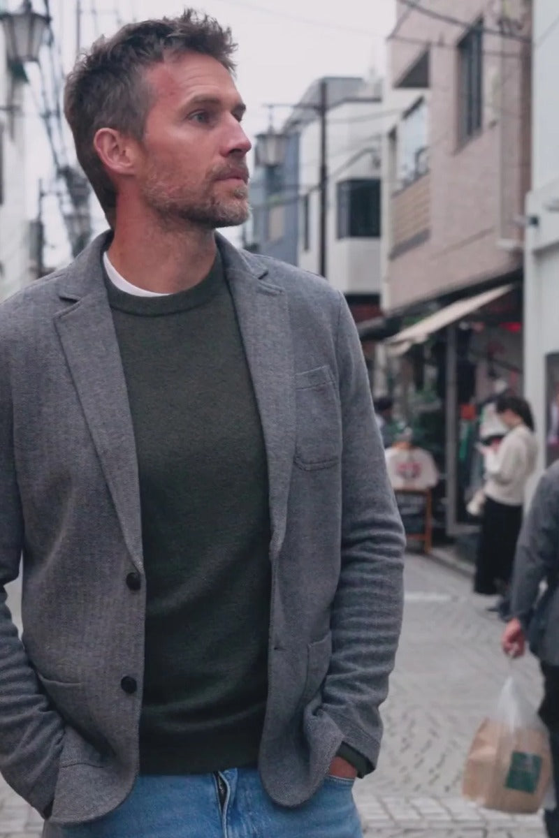 Faherty Brand Inlet Knit Tweed Blazer