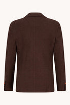 A Fish Named Fred Blazer Pique - Chocolate Brown