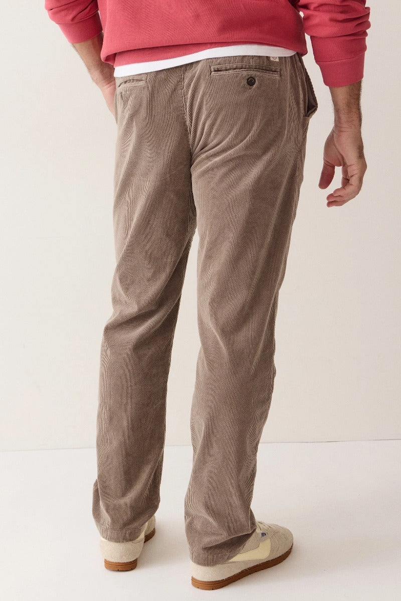 Marine Layer Saturday Cord Pant - Dark Taupe