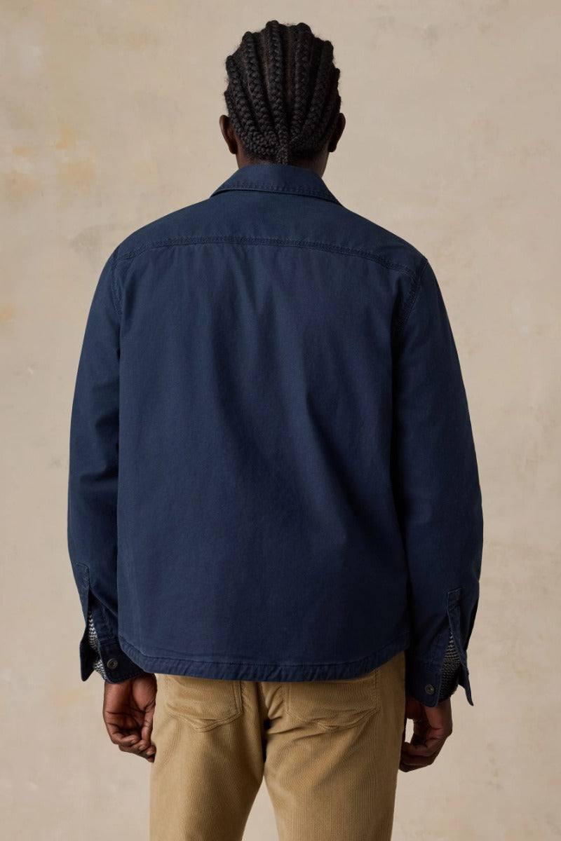 Faherty Brand Stretch Blanket Lined CPO - Abyss Navy