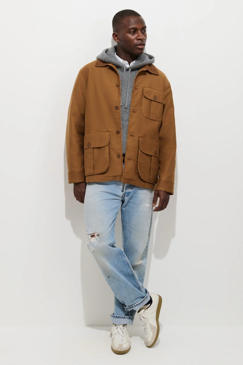 Alex Mill Clifton Jacket In Moleskin - Latigo