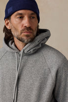 Faherty Brand High Standard Fleece Hoodie - Pebble Grey Heather