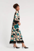 Frances Valentine Belle Maxi Dress - Abstract Meadows