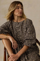 Faherty Brand Coastal Poplin Faye Top - Night Bloom