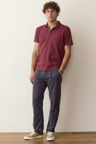 Marine Layer Luxe Slub Pocket Polo