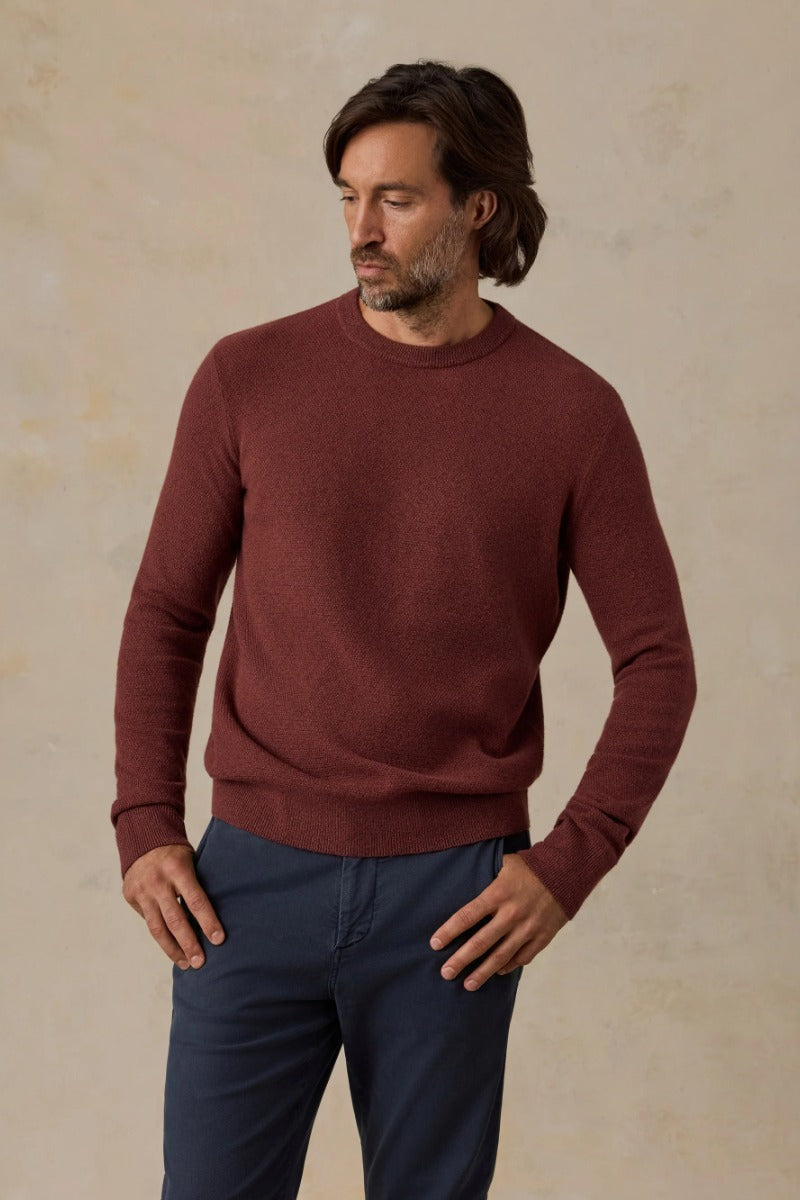 Faherty Brand Jackson Crew Sweater - NEW
