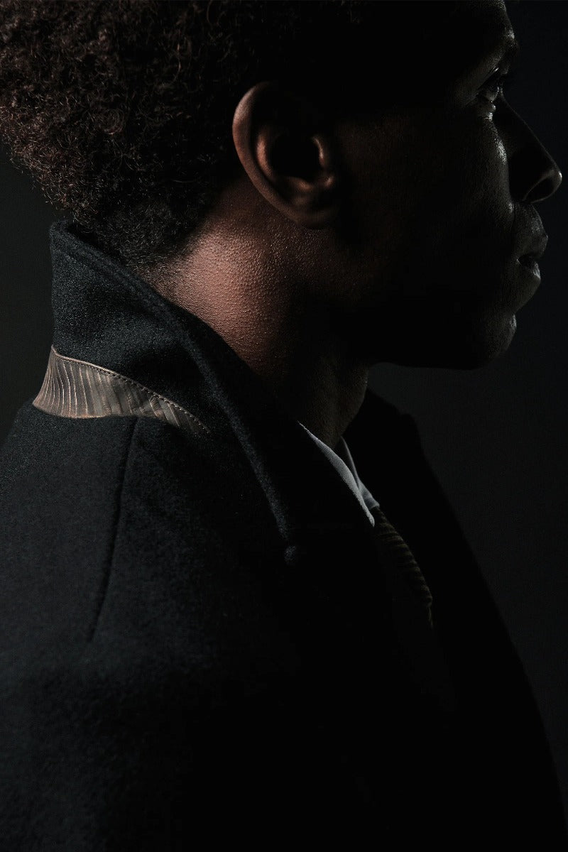 Billy Reid Bond Peacoat - Black