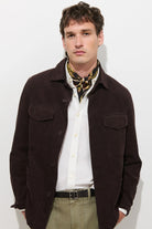 Alex Mill Garment Dyed Chore Jacket in Corduroy - Mole