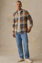 Faherty Brand Legend Sweater Shirt - Boulder Creek Plaid