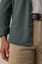 Faherty Brand Field Knit Shirt - Forest Trail