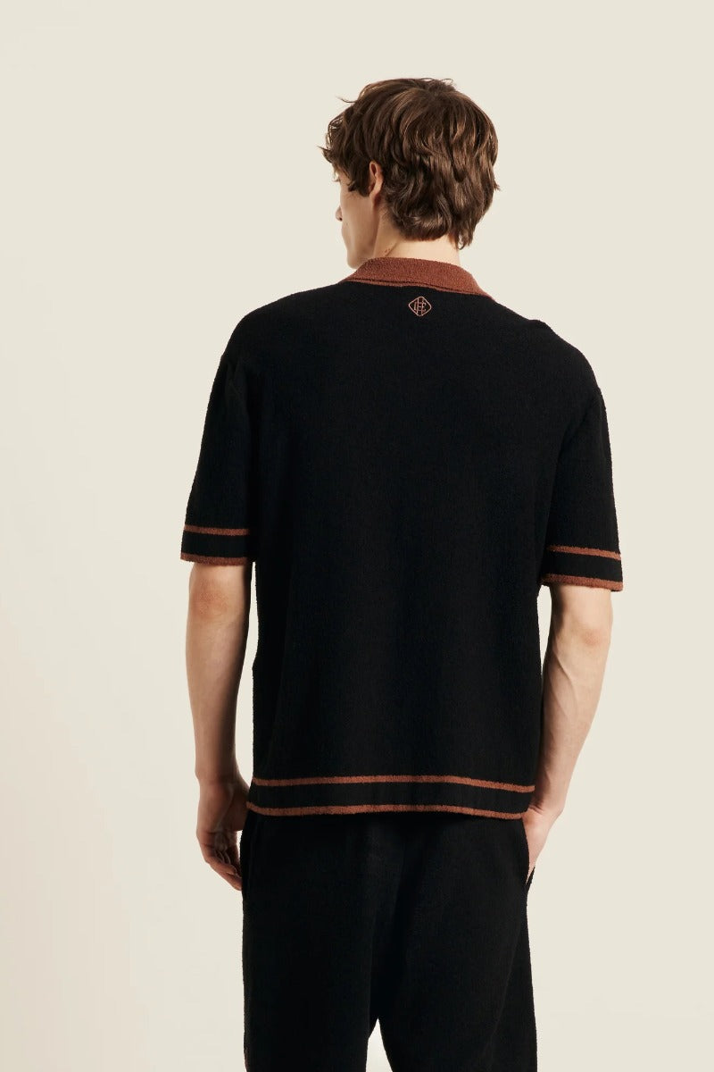 CHE Studios Armando Knitted Shirt - Black