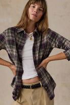 Faherty Brand Legend Sweater Classic Shirt - Sugar Hill Plaid