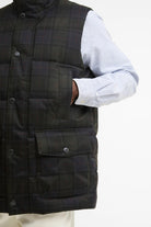 Barbour Lonnen Tartan Puffer Gilet