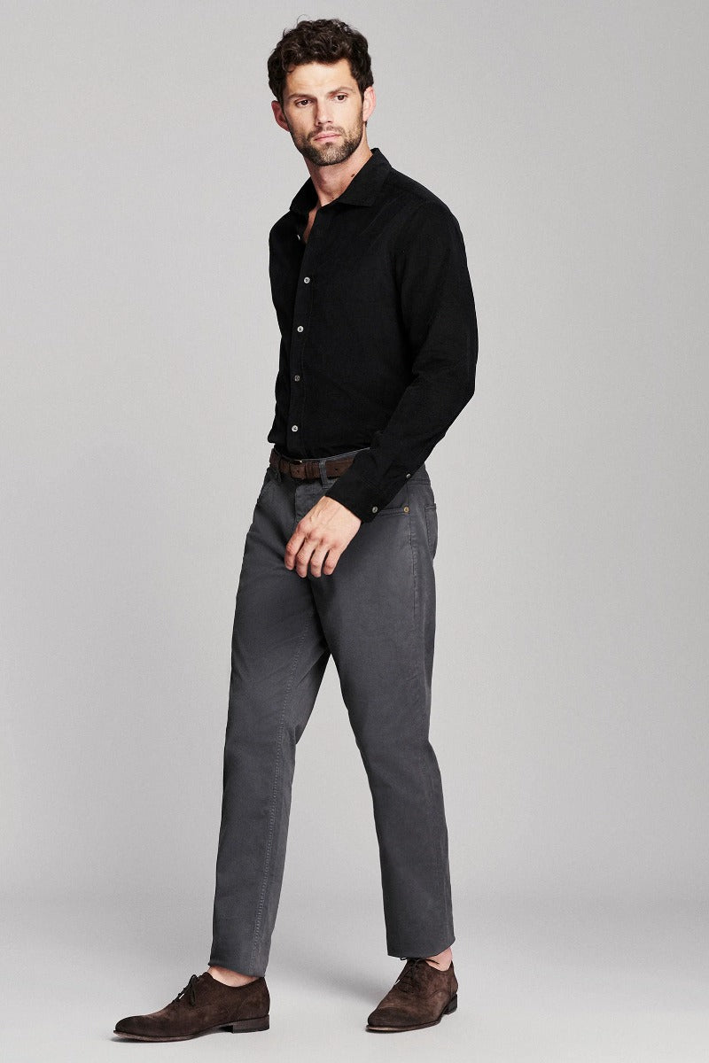 Billy Reid Corduroy Cedar Shirt - Black