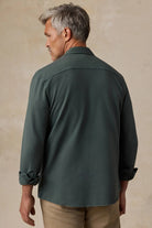 Faherty Brand Field Knit Shirt - Forest Trail