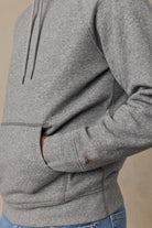 Faherty Brand High Standard Fleece Hoodie - Pebble Grey Heather
