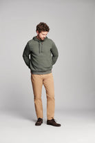Billy Reid Box Quilt Hoodie Pullover