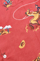 Freenote Cloth Hawaiian Orange Cowboy Shirt