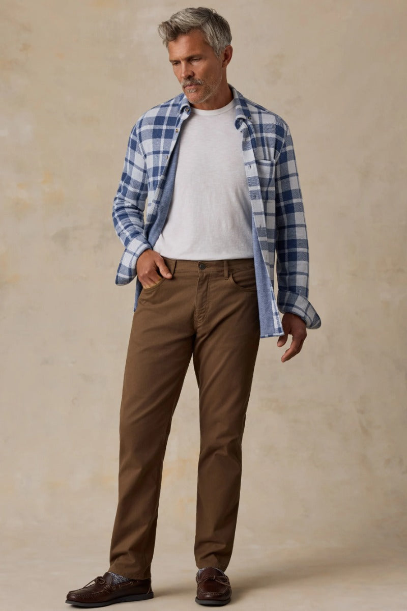 Faherty Brand Reserve Twill 5-Pocket Pant