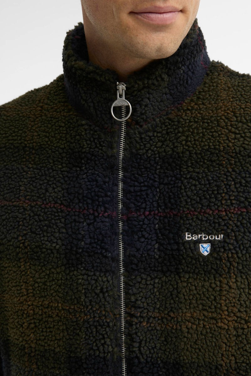 Barbour Tartan Sherpa Fleece