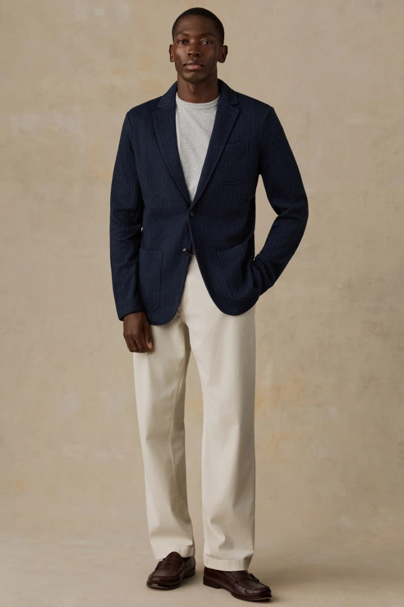 Faherty Brand Inlet Knit Tweed Blazer