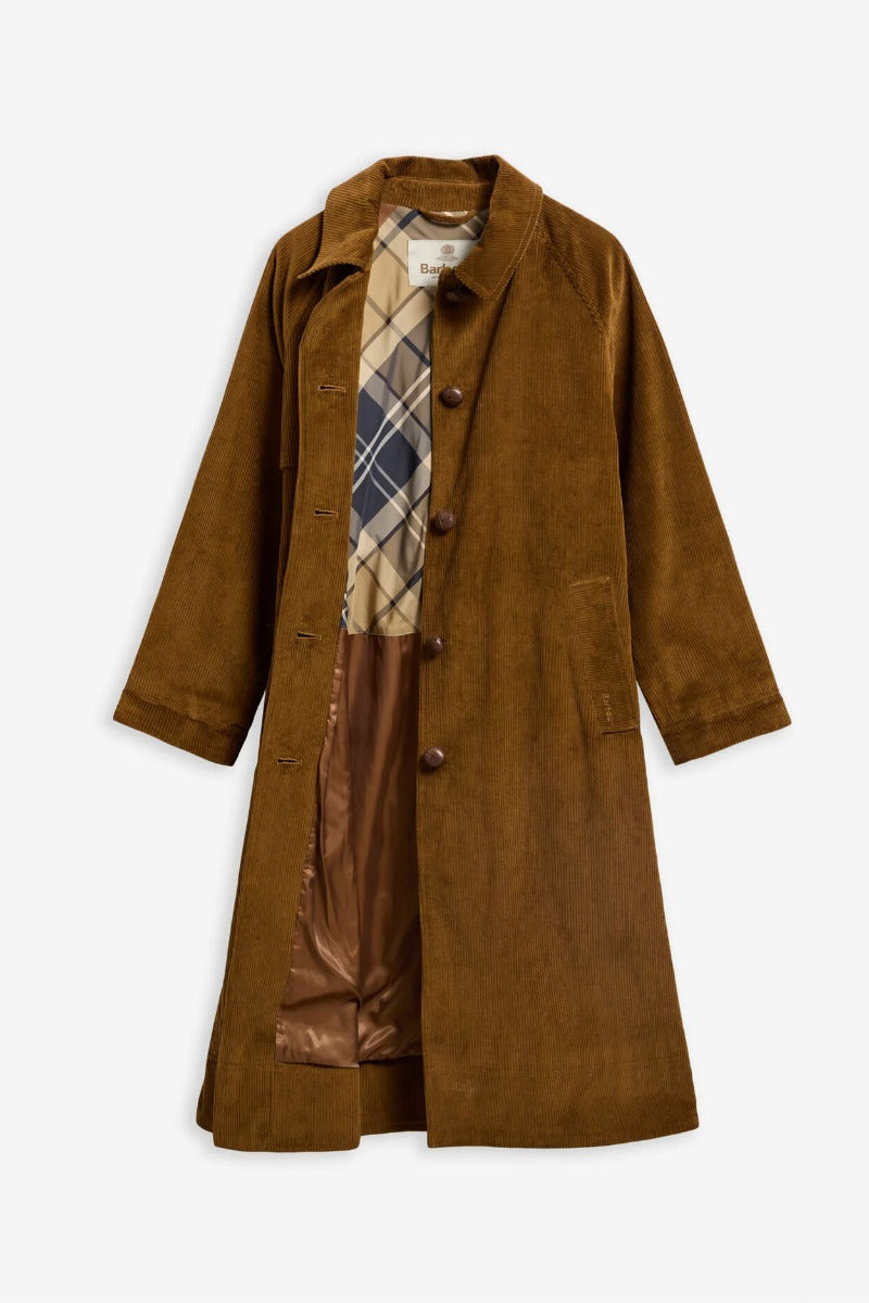 Barbour Antonella Cord Trench Coat