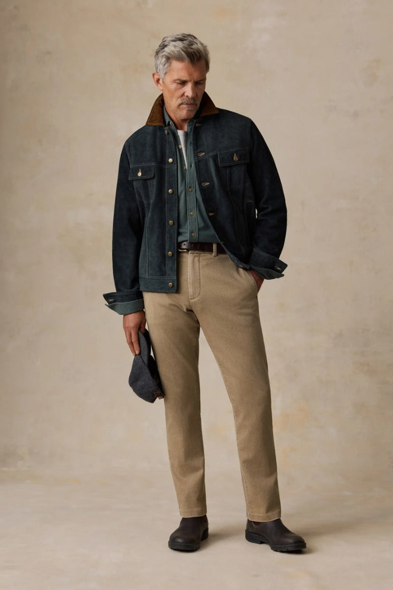Faherty Brand Field Knit Shirt - Forest Trail