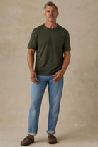 Faherty Brand Sunwashed Regenerative Pocket Tee