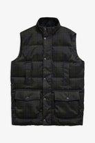 Barbour Lonnen Tartan Puffer Gilet