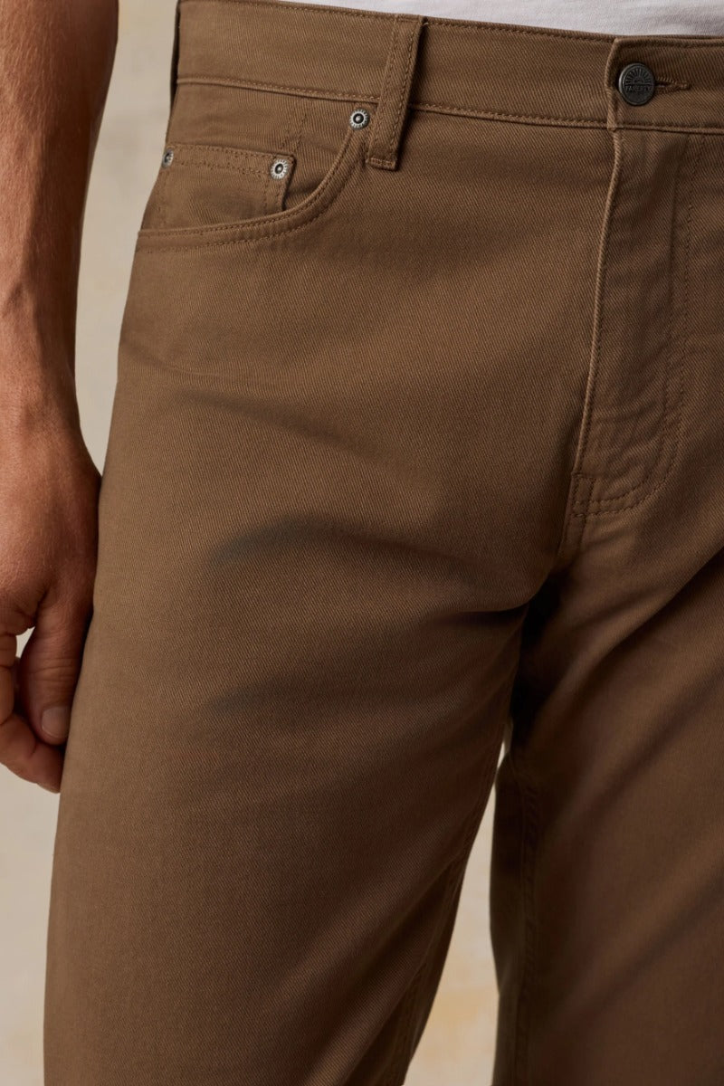 Faherty Brand Reserve Twill 5-Pocket Pant