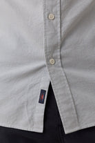 Faherty Brand Laundered Oxford Shirt - Classic Blue Stripe