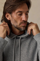 Faherty Brand High Standard Fleece Hoodie - Pebble Grey Heather
