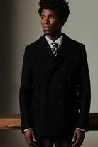 Billy Reid Bond Peacoat - Black