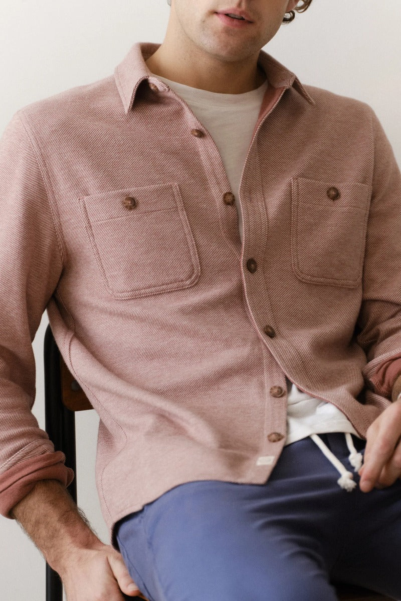 Marine Layer Pacifica Stretch Twill Overshirt