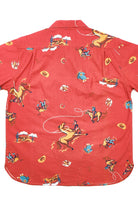Freenote Cloth Hawaiian Orange Cowboy Shirt