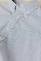 Faherty Brand Laundered Oxford Shirt - Classic Blue Stripe