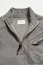 Quilted Half Zip - Billy Reid - Archery Close