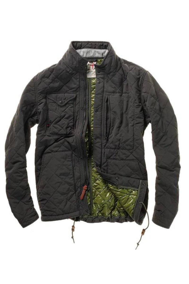 Relwen Quilted Tanker Jacket store size L