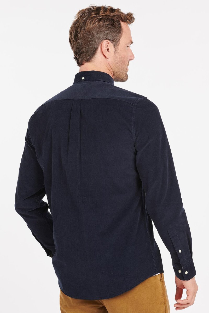 Ramsey Tailored Shirt - Navy - Barbour - Archery Close