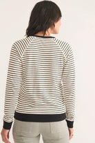 Reversible Raglan in Black/White - Marine Layer - Archery Close