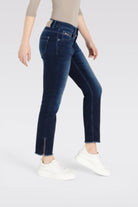 Rich Slim Chic in dark blue bright - MAC Jeans - Archery Close