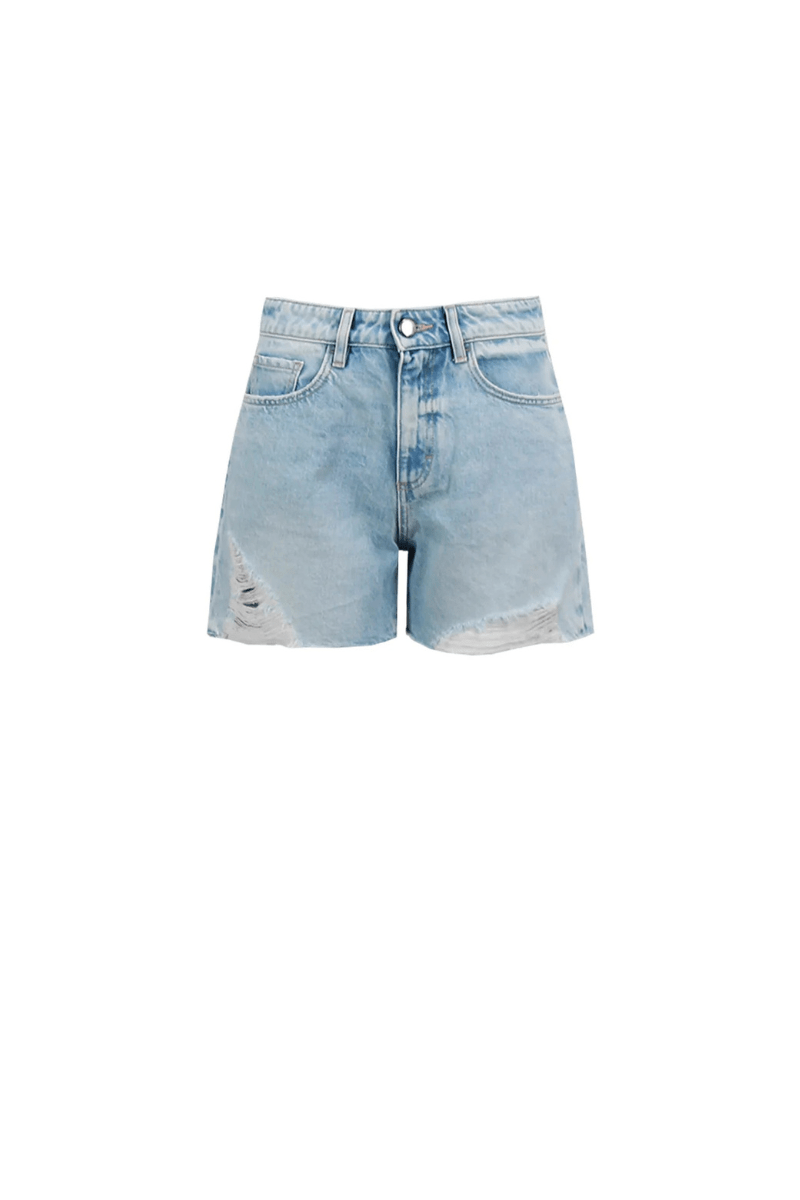 Sammy Jean Shorts - Icon Denim - Archery Close