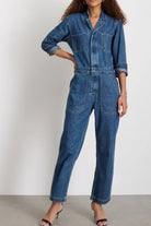 Shoreditch Jumpsuit in Denim - Alex Mill - Archery Close