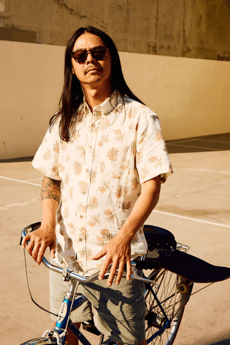 Short - Sleeve Breeze Shirt - Faherty Brand - Archery Close