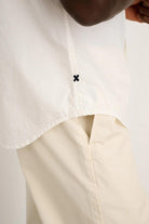 Short Sleeve Mill Shirt in Paper Poplin - Alex Mill - Archery Close