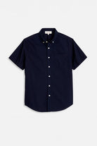 Short Sleeve Mill Shirt in Paper Poplin - Alex Mill - Archery Close