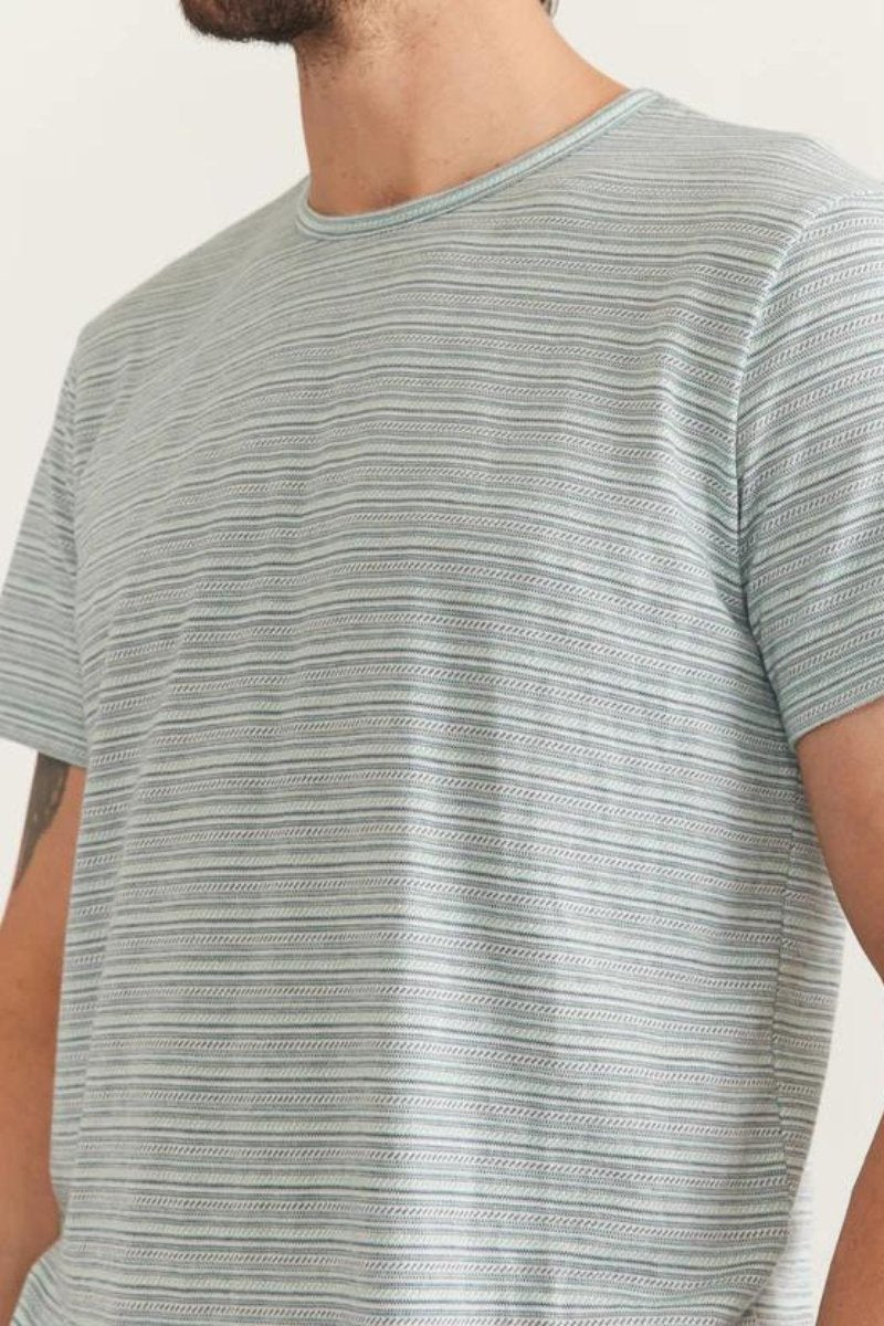 Signature Crew Stripe Tee - Marine Layer - Archery Close