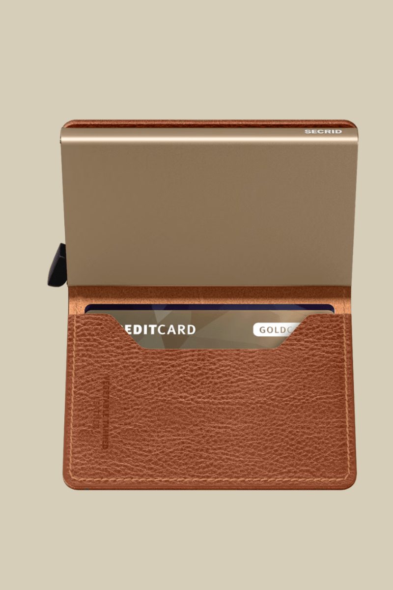 Slimwallet in Caramello - Sand - Secrid - Archery Close